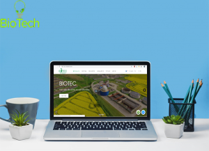 Thiết kế website BIOTEC - nhà sản xuất phân bón sinh học