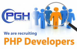 TUYỂN DỤNG LẬP TRÌNH VIÊN PHP