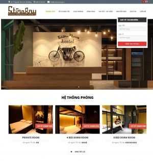 Xây dựng và phát triển website Stringray Hostel