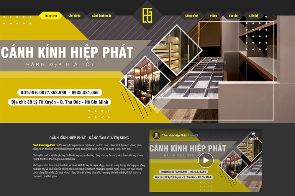 Công Ty Cánh Kính Hiệp Phát