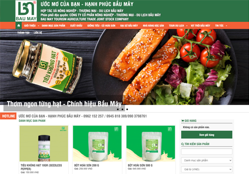 CÔNG TY CP NÔNG NGHIỆP THƯƠNG MẠI DU LỊCH BẦU MÂY