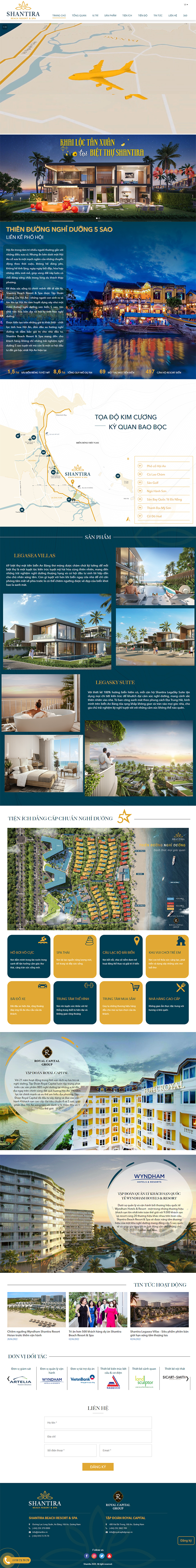 Dự án Shantira Beach Resort & Spa Hội An