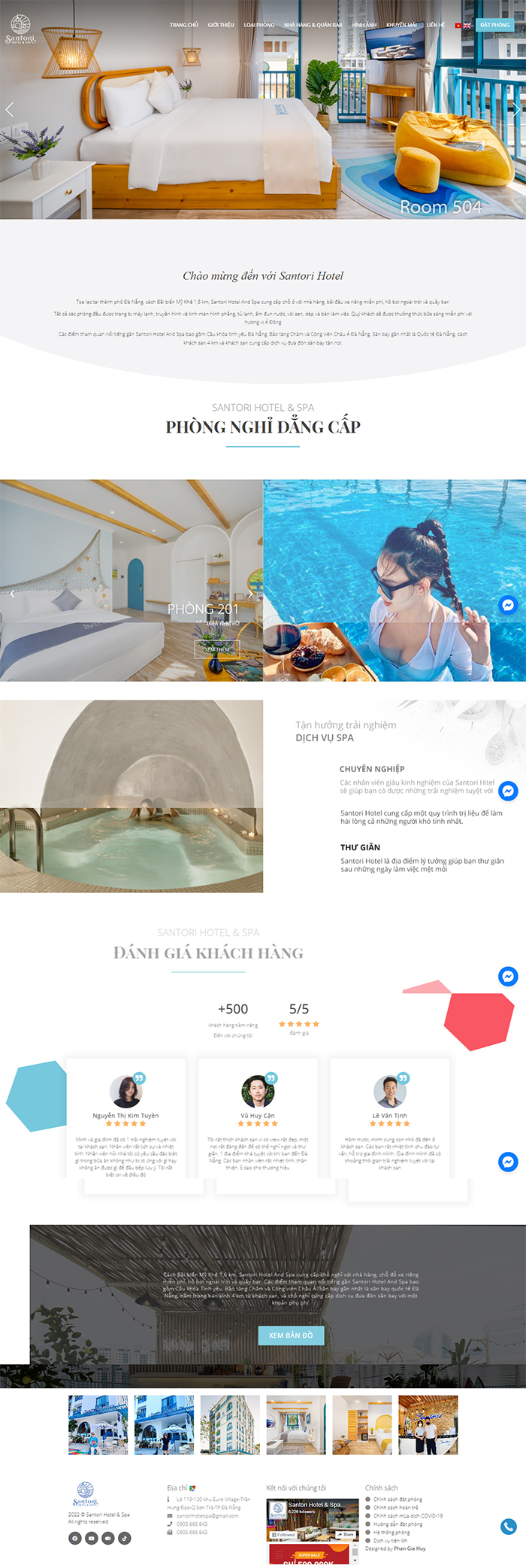 Khách sạn Santori Hotel & Spa