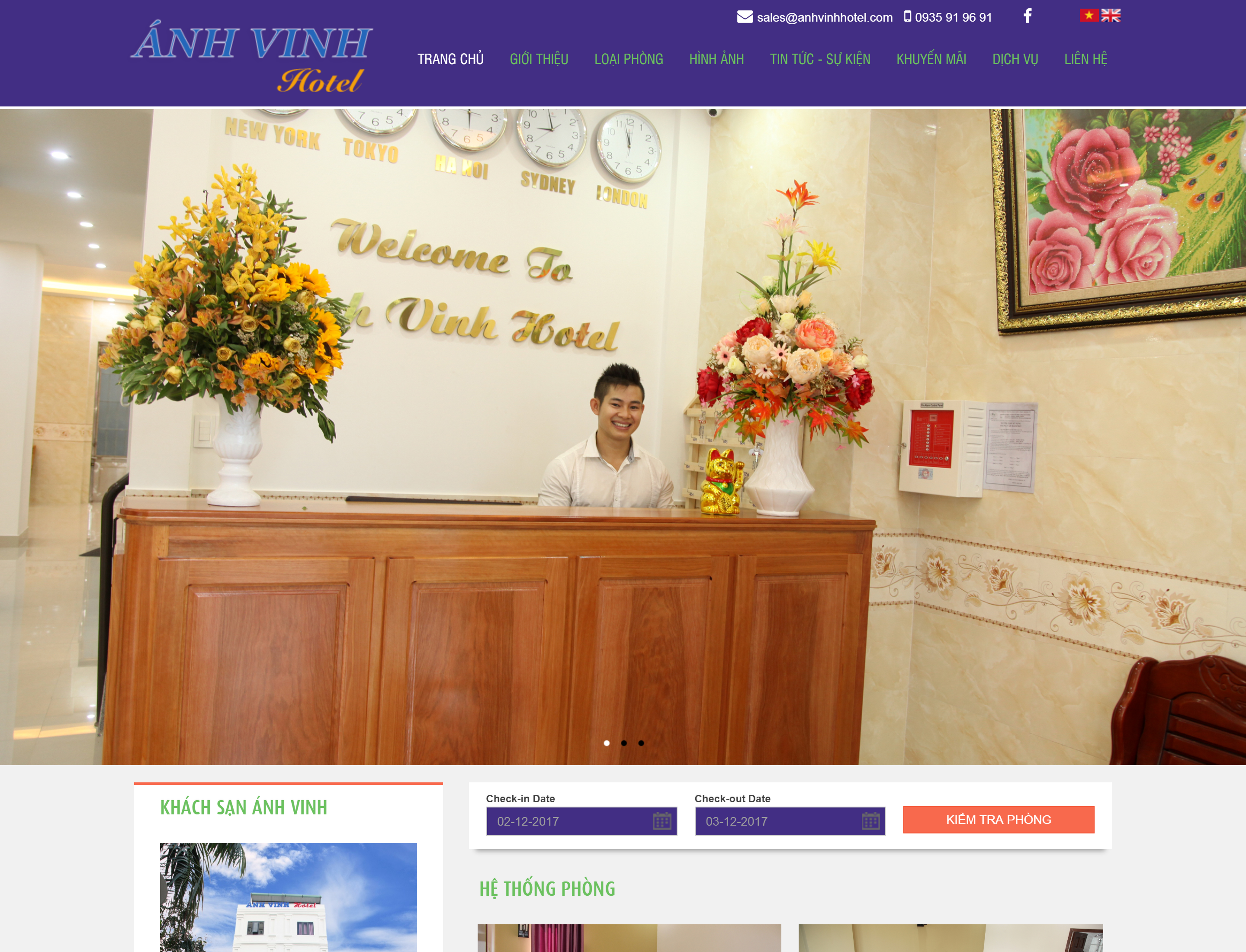 KHÁCH SẠN VEN BIỂN ĐÀ NẴNG ÁNH VINH HOTEL