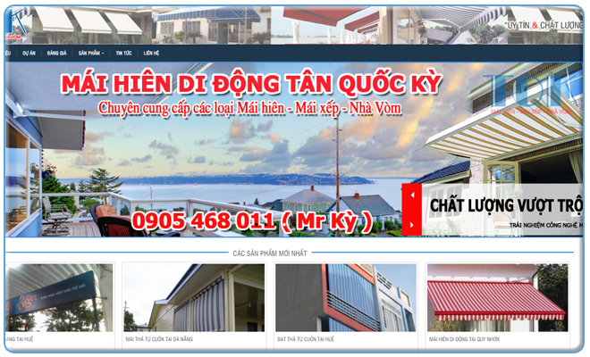 MÁI CHE DI ĐỘNG TẠI ĐÀ NẴNG