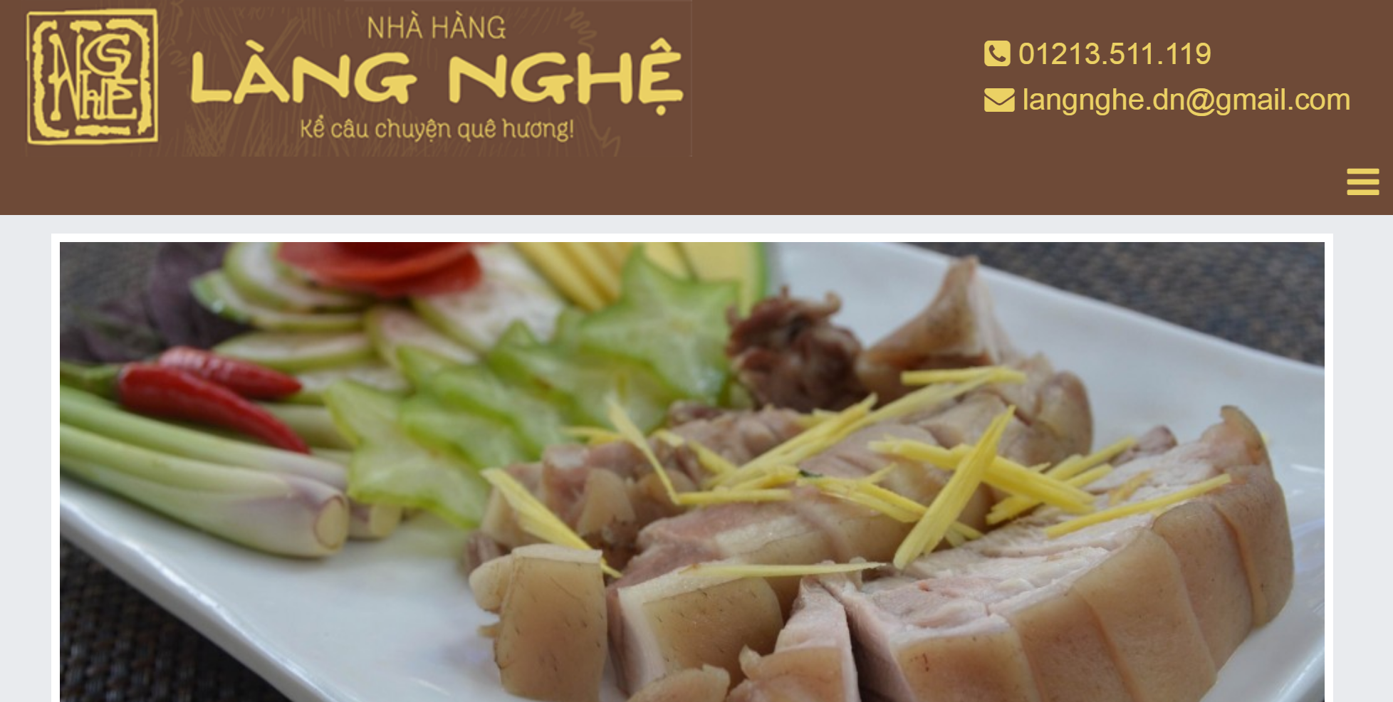 NHÀ HÀNG LÀNG NGHỆ