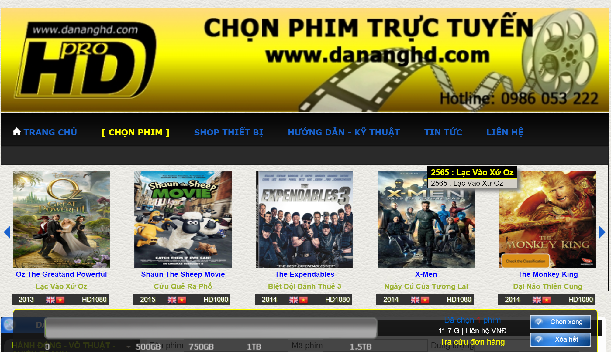 Phim HD Trực tuyến Đà Nẵng