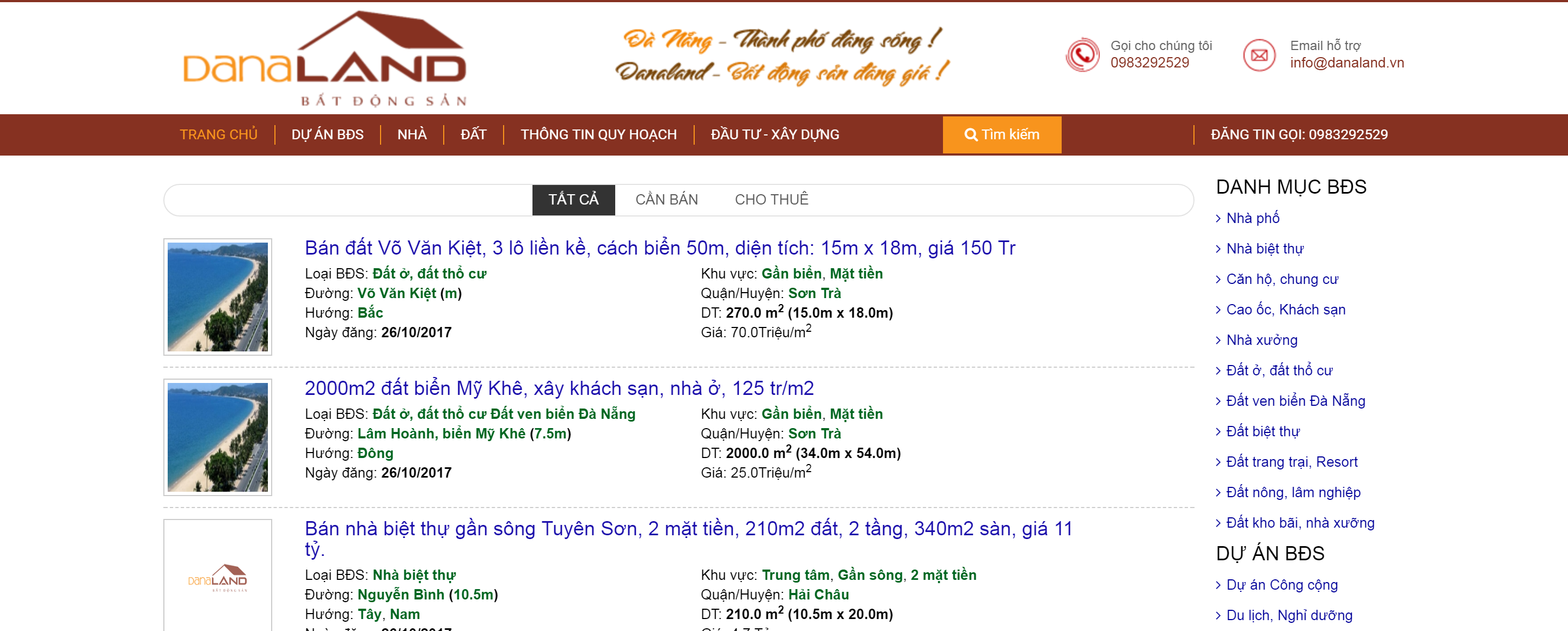 Sàn Giao Dịch BĐS Đà Nẵng