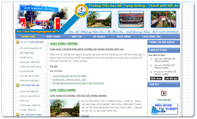 TRƯỜNG TH ĐỖ TRỌNG HƯỜNG