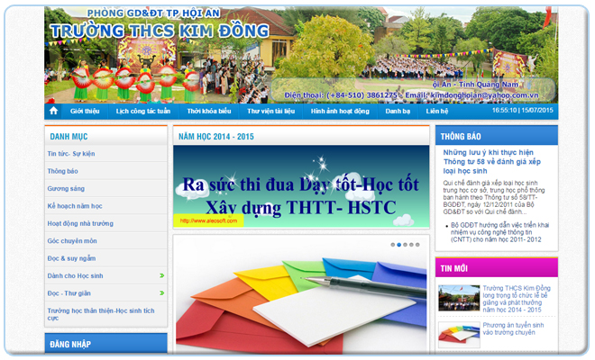 TRƯỜNG THCS KIM ĐỒNG