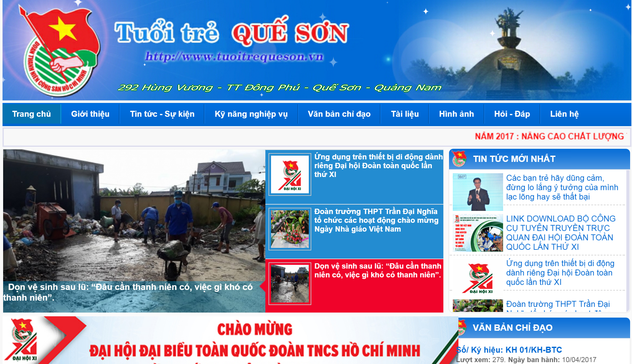 TUỔI TRẺ QUẾ SƠN